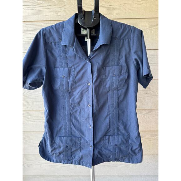 Mojito Lady Navy Blue Button-Up Shirt – Women’s XL – Good Condition - Picture 1 of 2